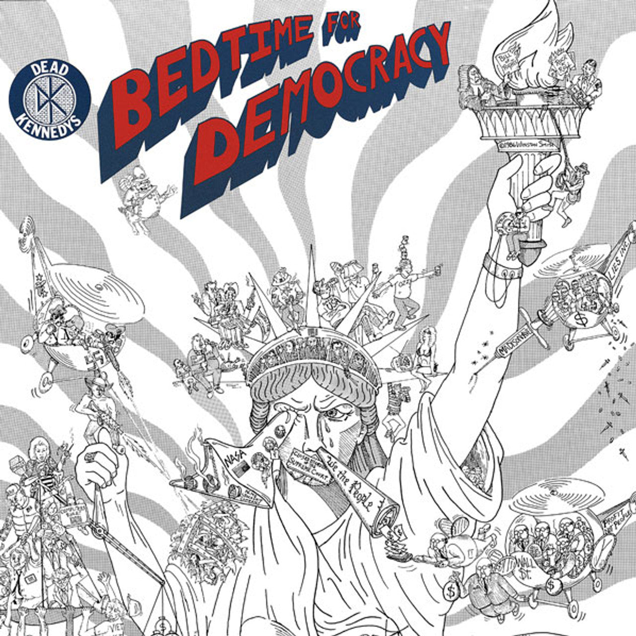 DEAD KENNEDYS - BEDTIME FOR DEMOCRACY (WHITE VINYL) [Vinyl] (ONLINE ORDER ONLY)