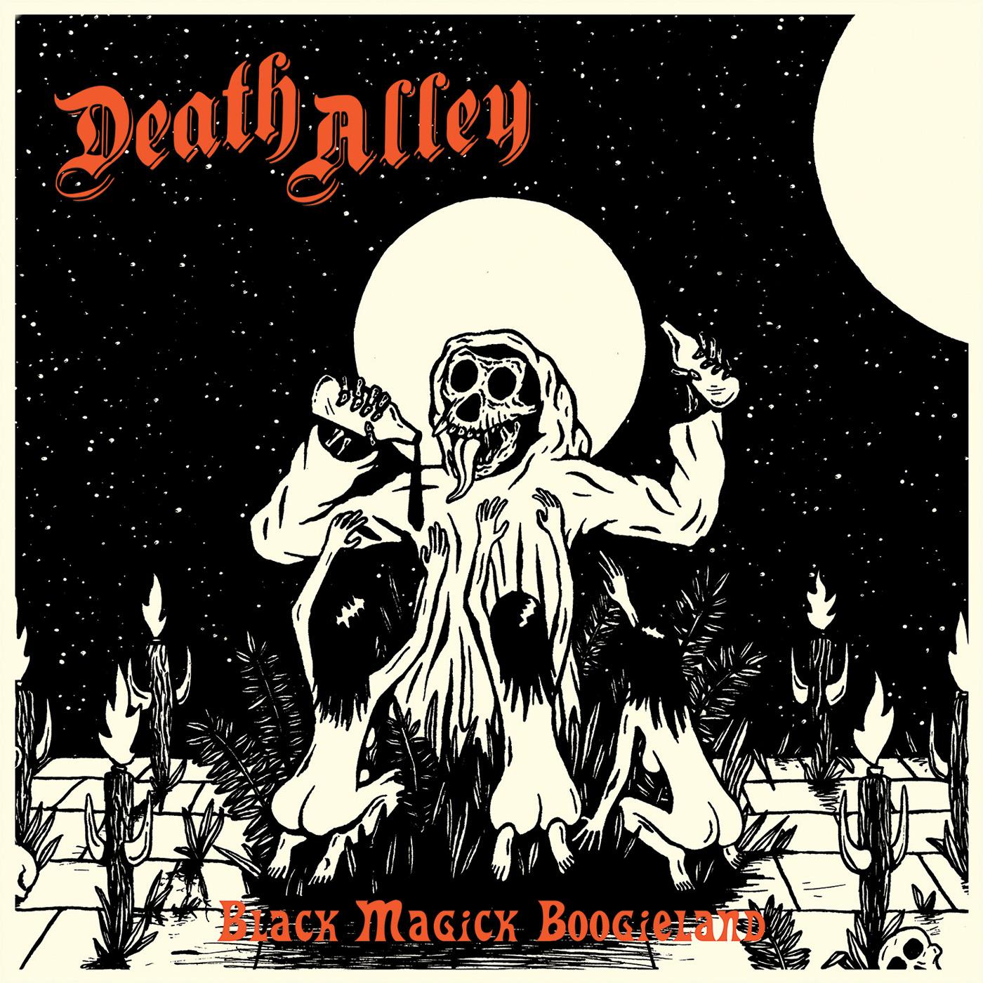 Death Alley - Black Magick Boogieland (CLOUDY CLEAR VINYL) [Vinyl] (ONLINE ORDER ONLY)