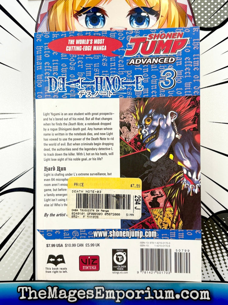 Death Note Vol 3 (Online Order Only)