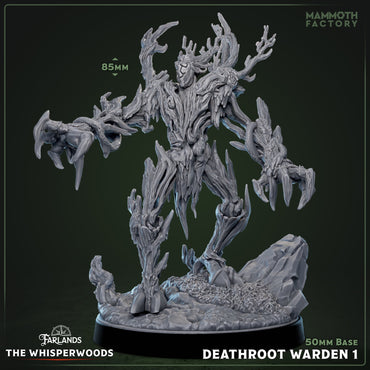 Deathroot Warden: Sculpt 1 (Forest Elemental / Treefolk) (ONLINE ORDER ONLY)