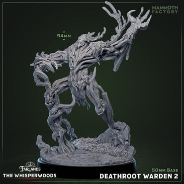 Deathroot Warden: Sculpt 2 (Forest Elemental / Treefolk) (ONLINE ORDER ONLY)