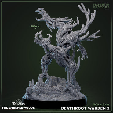 Deathroot Warden: Sculpt 3 (Forest Elemental / Treefolk) (ONLINE ORDER ONLY)