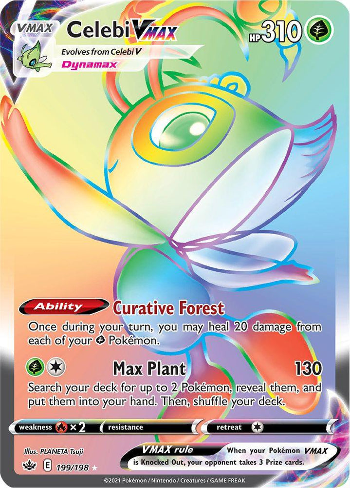 Celebi VMAX (199/198) [Sword & Shield: Chilling Reign] (Online Only)