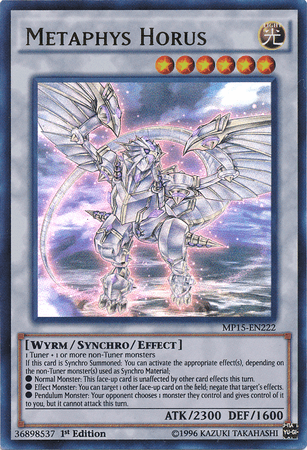 Metaphys Horus [MP15-EN222] Ultra Rare (ONLINE ORDER ONLY)