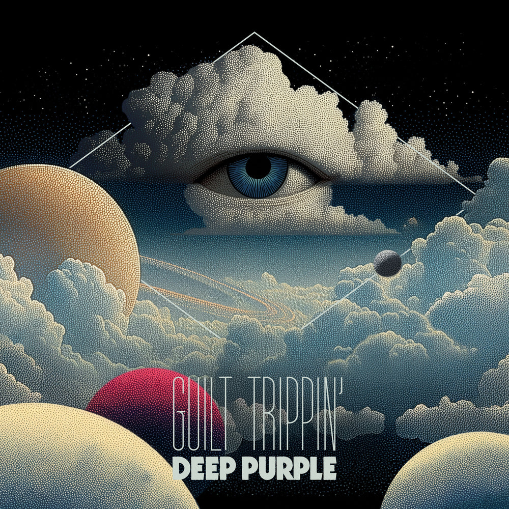 PRE-ORDER Deep Purple - Guilt Trippin' (Limited) (Silver/Blue Splatter 12" Maxi Single) [Vinyl] (ONLINE ORDER ONLY)
