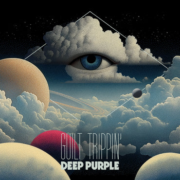 PRE-ORDER Deep Purple - Guilt Trippin' (Limited) (Silver/Blue Splatter 12" Maxi Single) [Vinyl] (ONLINE ORDER ONLY)