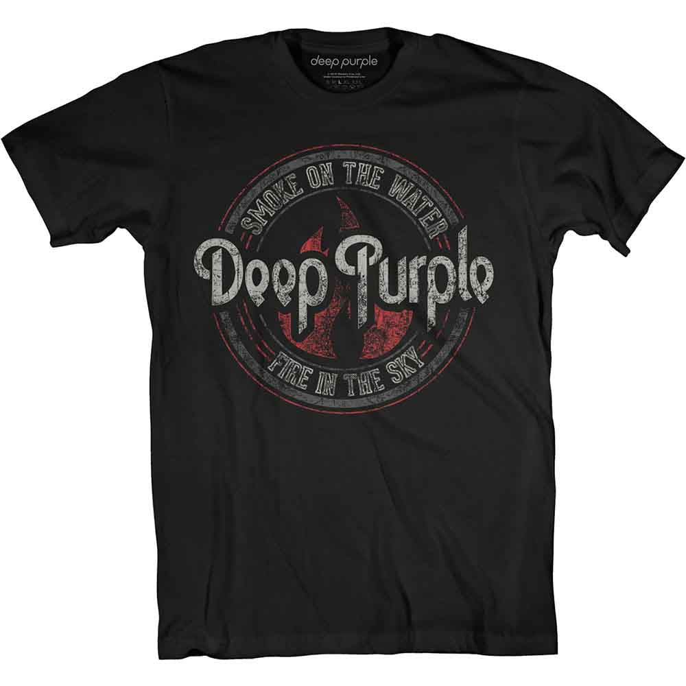 Deep Purple - Smoke Circle [T-Shirt] (ONLINE ORDER ONLY)