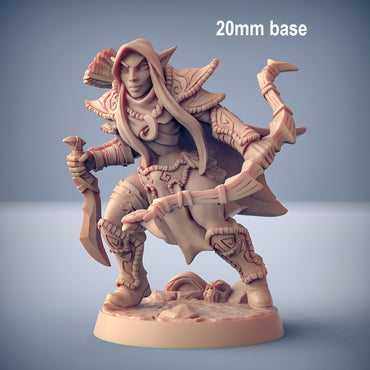 Deepwood Alfar (Female Woodelf Thief) (Online Order Only)