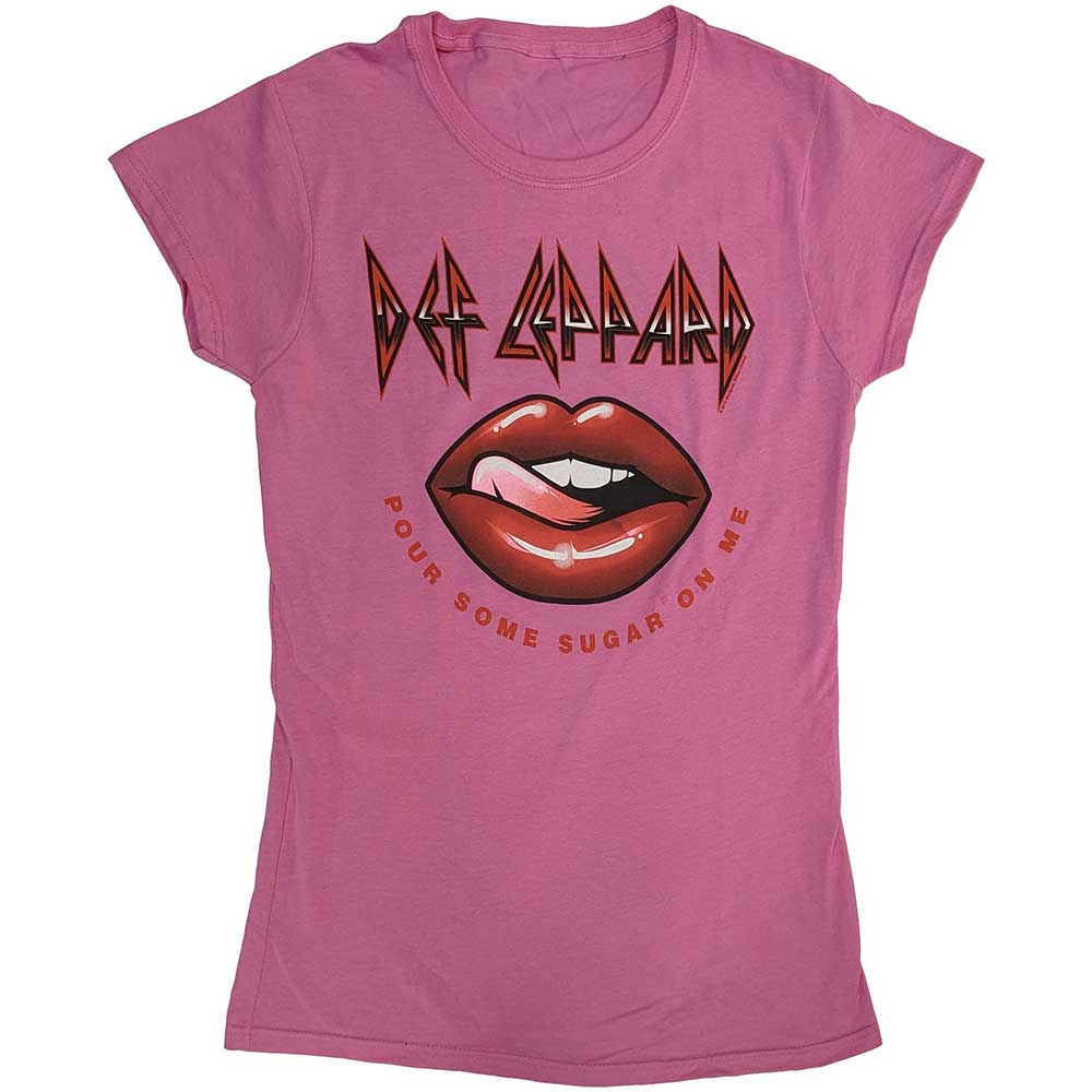 Def Leppard - Pour Some Sugar On Me Lips Tour 2019 [Short Sleeve Tee] (ONLINE ORDER ONLY)