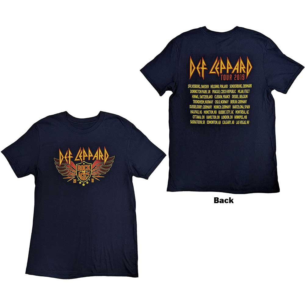 Def Leppard - Rock Of Ages Tour 2019 [T-Shirt] (ONLINE ORDER ONLY)