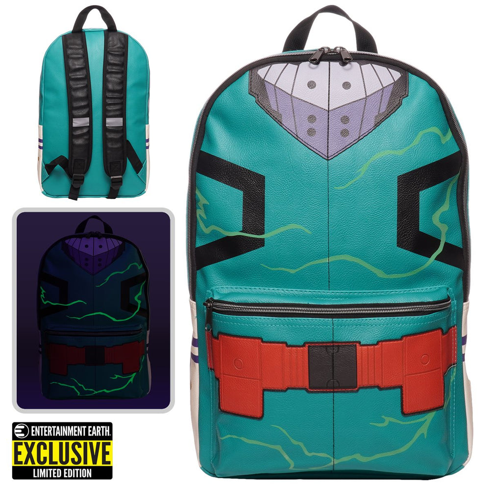 Deku (My Hero Academia) EE Exclusive Glow Cosplay Backpack by Loungefly (Online Order Only)