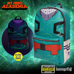 Deku (My Hero Academia) EE Exclusive Glow Cosplay Backpack by Loungefly (Online Order Only)