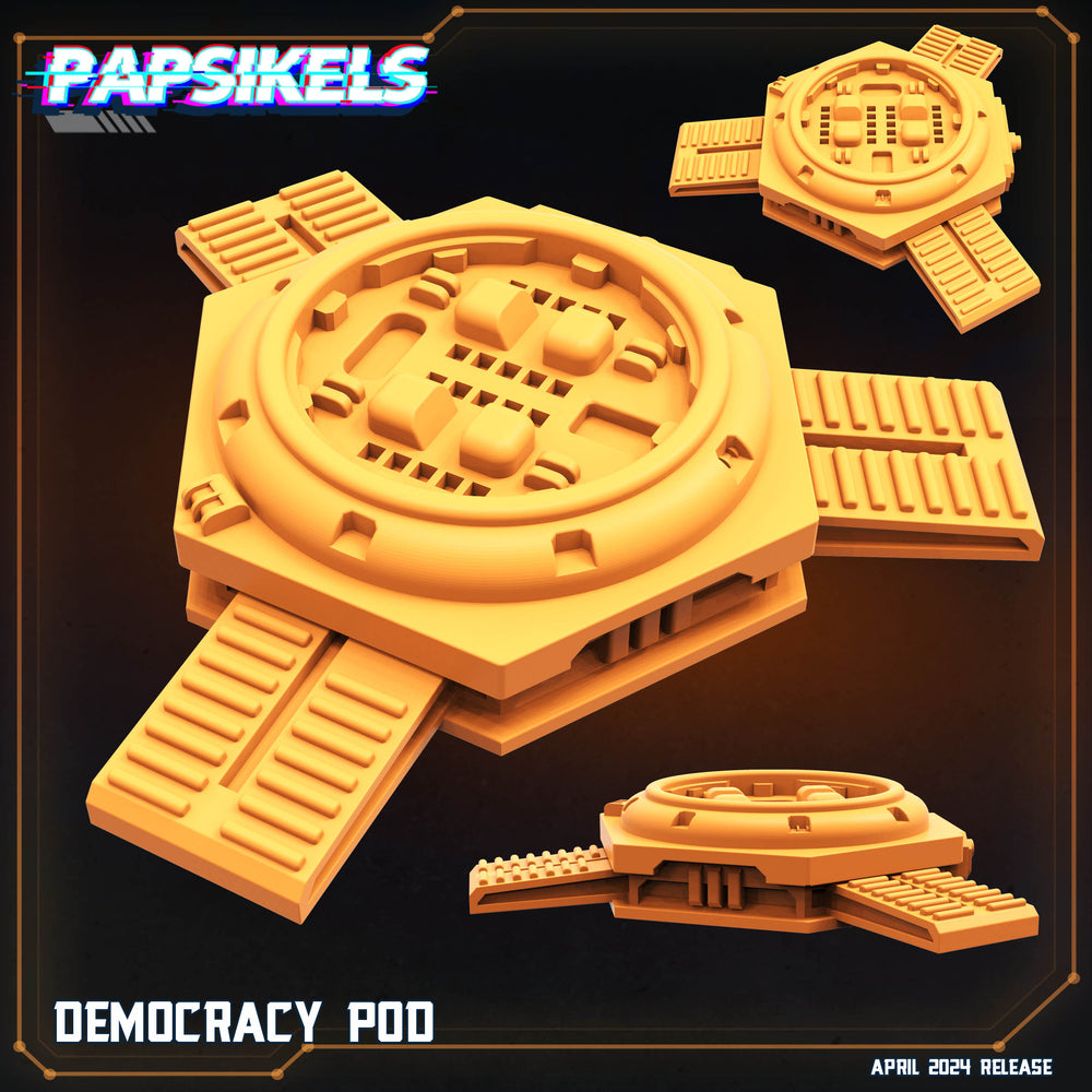 3D Printed Papsikels Democracy Pod 28mm 32mm (Online Only)