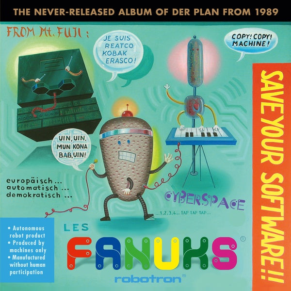 DER PLAN - Save Your Software!! (The Never-Released Album of Der Plan from 1989) [CD] (ONLINE ORDER ONLY)