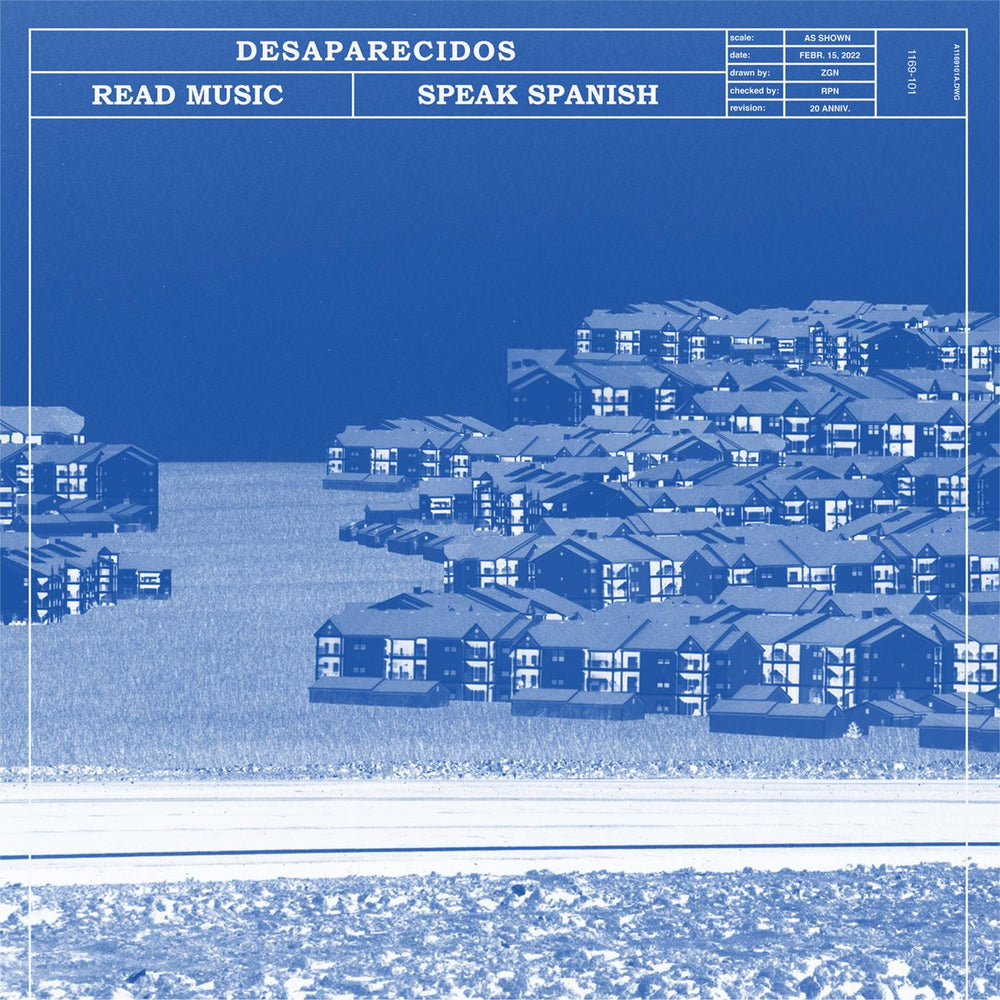 Desaparecidos - Read Music/Speak Spanish (Remastered) (TRANSPARENT BLUE VINYL) [Vinyl] (ONLINE ORDER ONLY)