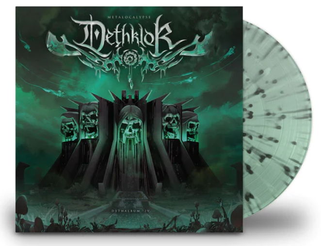 Dethklok - Dethalbum IV (Mondo Exclusive Green W/ Black And Grey Splatter) [Vinyl] (ONLINE ORDER ONLY)