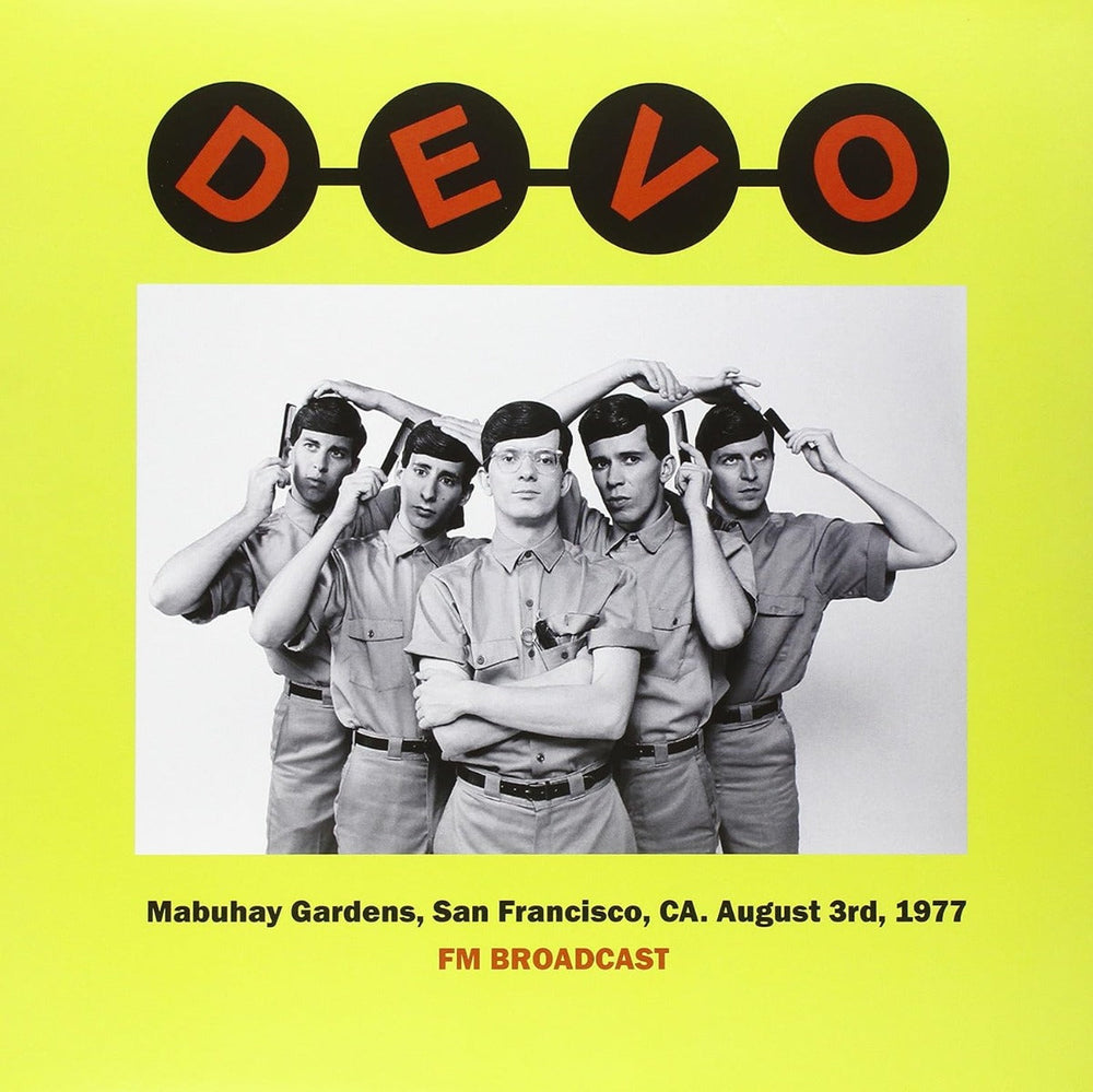 Devo - Mabuhay Gardens, San Francisco: August 3rd. 1977 [Import] [Vinyl] (ONLINE ORDER ONLY)