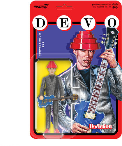 Super7 - Devo - ReAction Figures Wv4 - Bob Mothersbaugh (The Girl You Want) (Collectible, Figure, Action Figure) [Action Figure] (ONLINE ORDER ONLY)