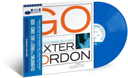 Dexter Gordon - Go! (Indie Exclusive, Limited Edition, Blue Colored Vinyl) [Vinyl] (ONLINE ORDER ONLY)