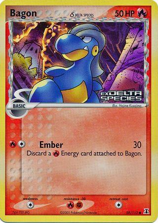 Bagon (58/113) (Delta Species) (Stamped) [EX: Delta Species] (Online Only)
