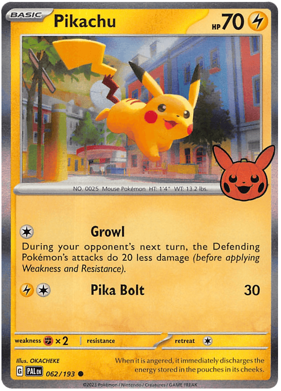 Pikachu (062/193) [Trick or Trade 2023] (Online Only)
