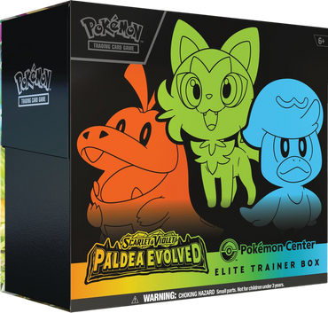 Scarlet & Violet: Paldea Evolved - Elite Trainer Box (Pokemon Center Exclusive) (ONLINE ORDER ONLY)