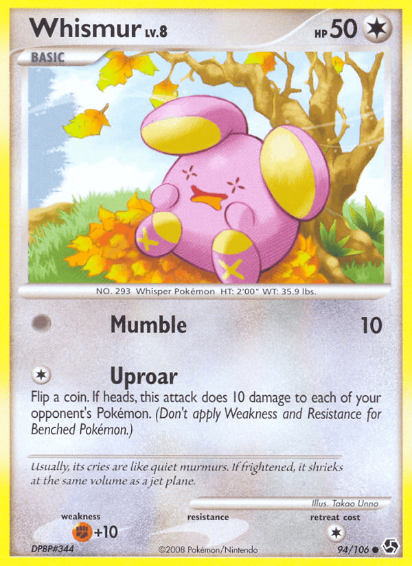 Whismur (94/106) [Diamond & Pearl: Great Encounters] (Online Only)