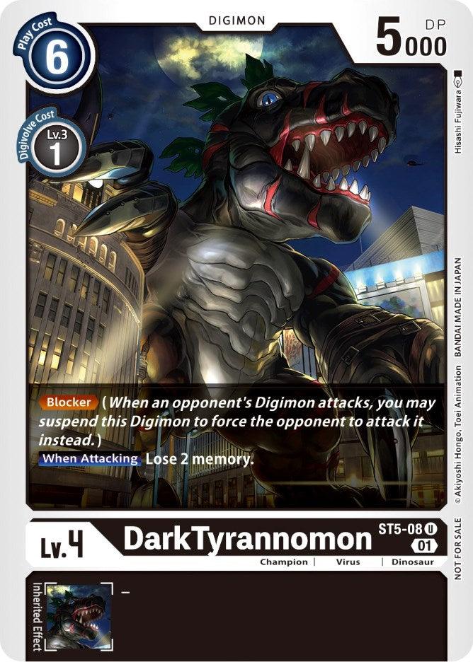 DarkTyrannomon [ST5-08] (Winner Pack X Record) [Starter Deck: Machine Black Promos] (ONLINE ORDER ONLY)