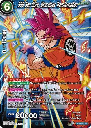 SSG Son Goku, Miraculous Transformation (BT16-024) [Realm of the Gods] (ONLINE ORDER ONLY)