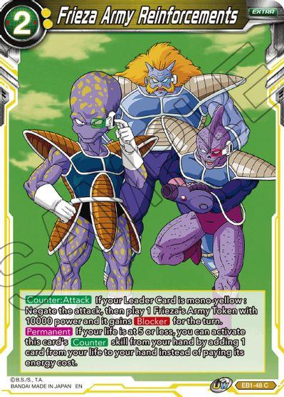 Frieza Army Reinforcements (EB1-48) [Battle Evolution Booster] (ONLINE ORDER ONLY)