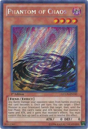 Phantom of Chaos [LCGX-EN193] Secret Rare (ONLINE ORDER ONLY)