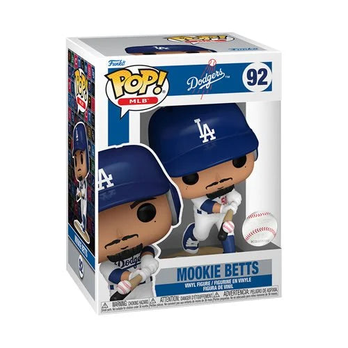 MLB Dodgers Mookie Betts Funko Pop! Vinyl Figure #92 (ONLINE ORDER ONLY)