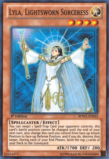 Lyla, Lightsworn Sorceress [BPW2-EN022] Super Rare (ONLINE ORDER ONLY)