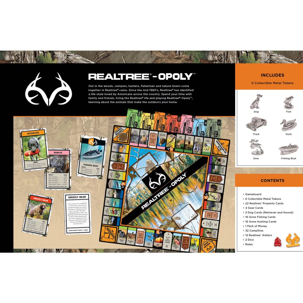 Realtree Opoly Board Game