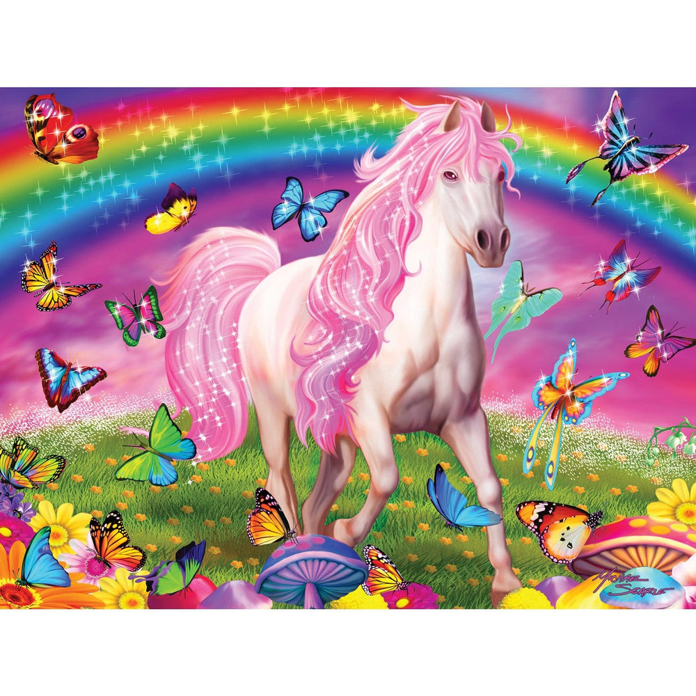 Glow in the Dark - Rainbow World 300 Piece EZ Grip Jigsaw Puzzle (ONLINE ORDER ONLY)