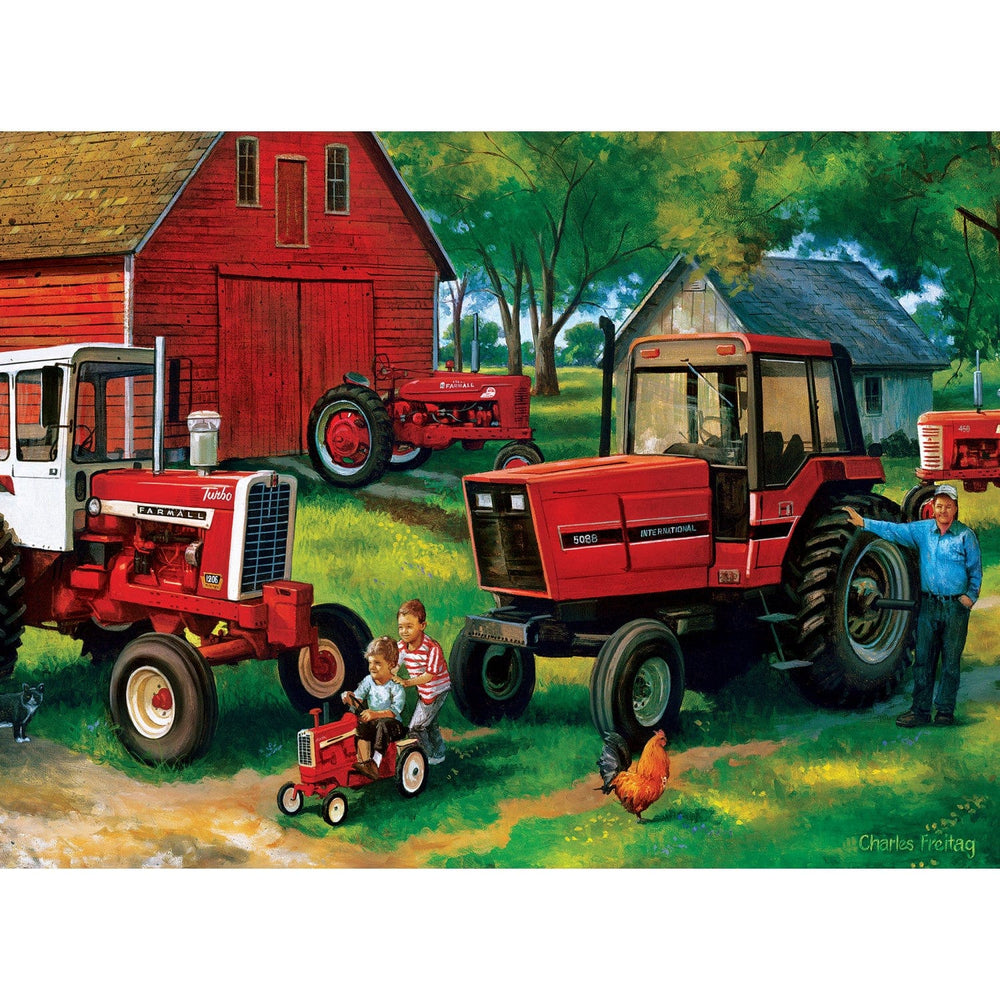 Farmall 4-Pack 500 Piece Jigsaw Puzzles (ONLINE ORDER ONLY)