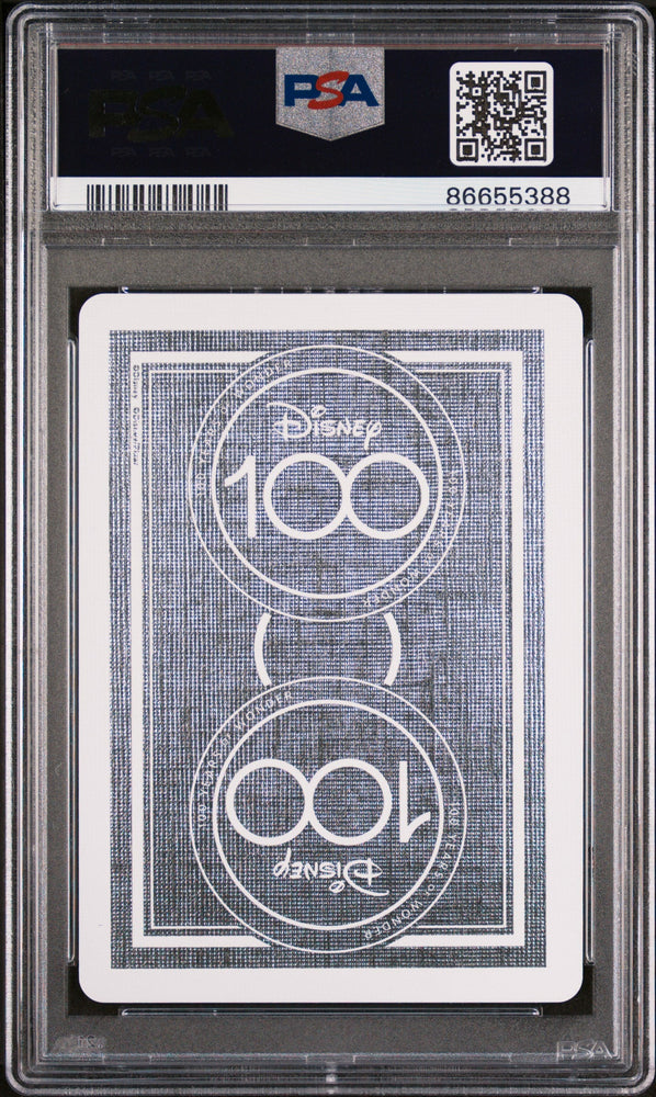 2023 DISNEY 100 PLAYING CARDS RAPUNZEL 7 OF HEARTS PSA 10 (Online Order Only)