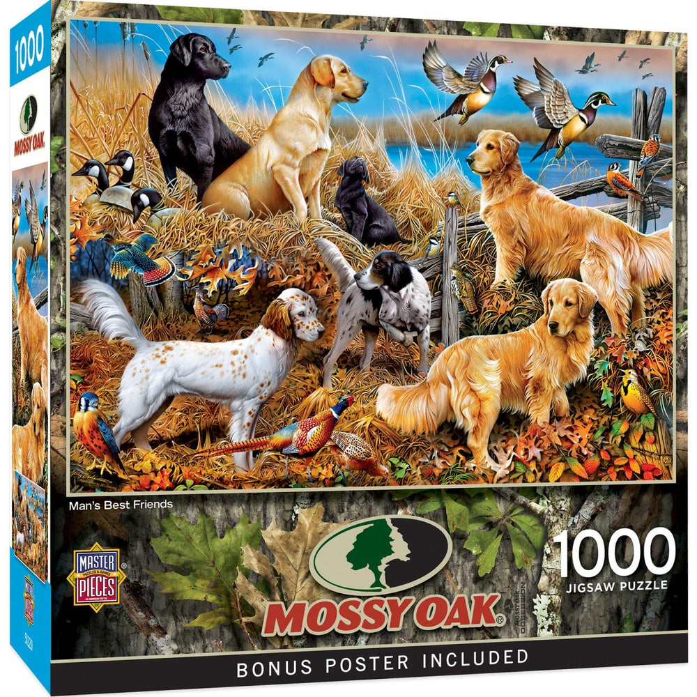 Mossy Oak - Man's Best Friend 1000 Piece Jigsaw Puzzle (ONLINE ORDER ONLY)