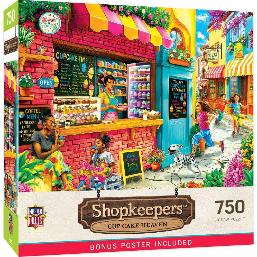 Shopkeepers - Cupcake Heaven 750 Piece Jigsaw Puzzle (ONLINE ORDER ONLY)