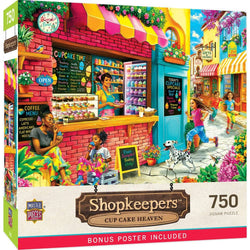 Shopkeepers - Cupcake Heaven 750 Piece Jigsaw Puzzle (ONLINE ORDER ONLY)