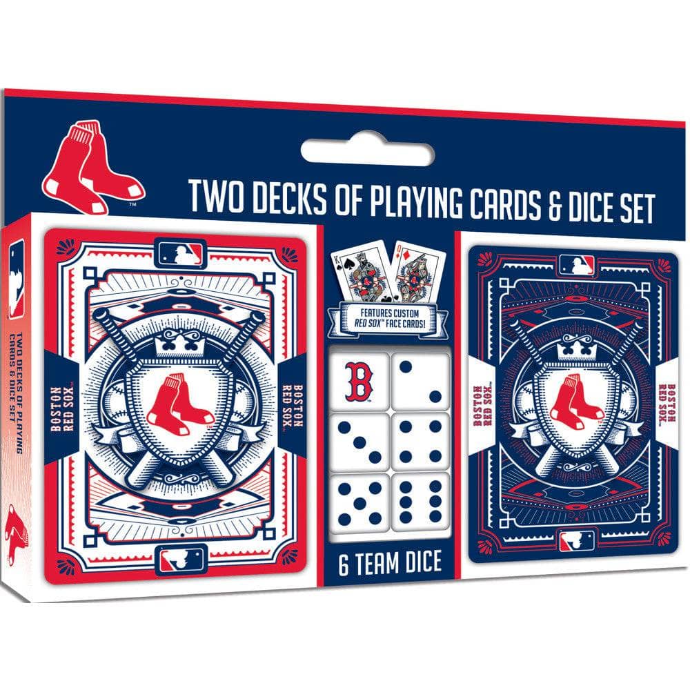 Boston Red Sox - 2-Pack Playing Cards & Dice Set (ONLINE ORDER ONLY)