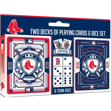 Boston Red Sox - 2-Pack Playing Cards & Dice Set (ONLINE ORDER ONLY)