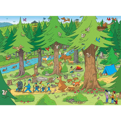 101 Things to Spot in the Woods - 101 Piece Jigsaw Puzzle (ONLINE ORDER ONLY)