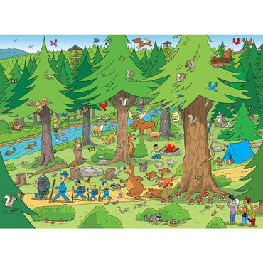 101 Things to Spot in the Woods - 101 Piece Jigsaw Puzzle (ONLINE ORDER ONLY)