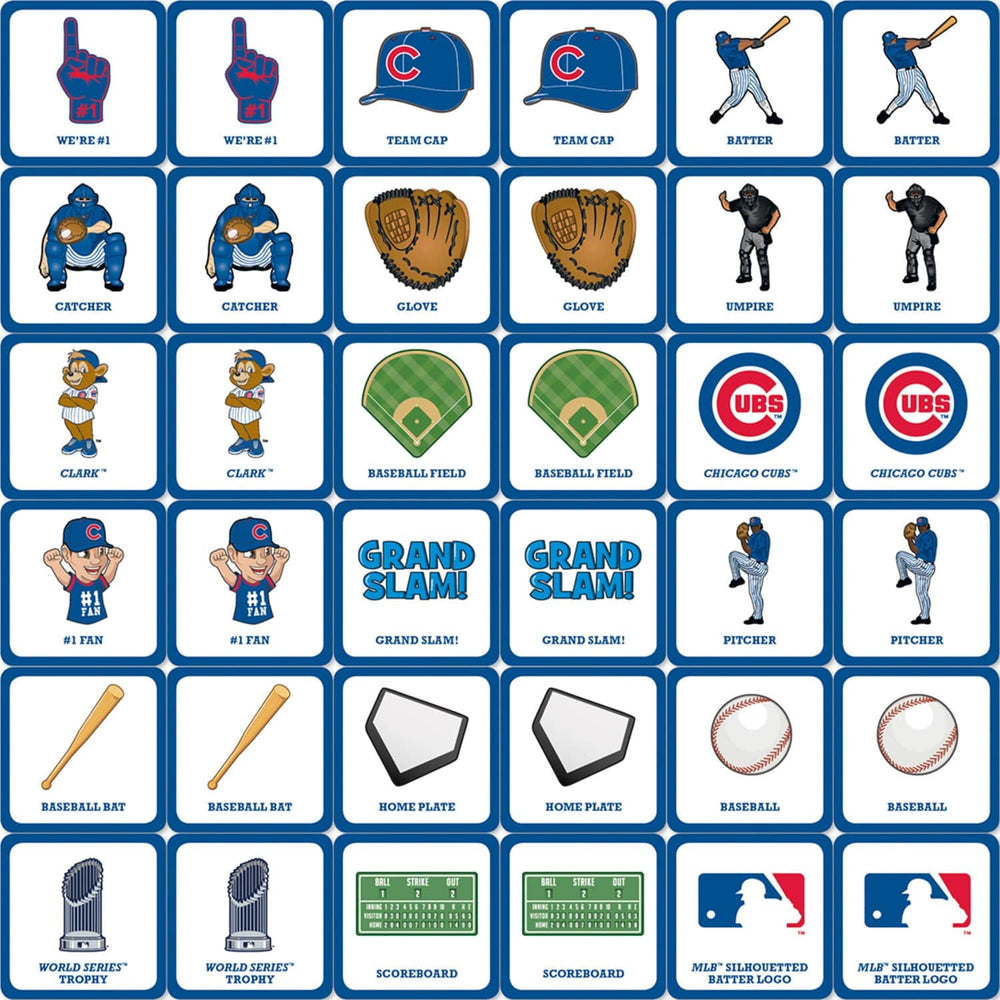 Chicago Cubs Matching Game (ONLINE ORDER ONLY)