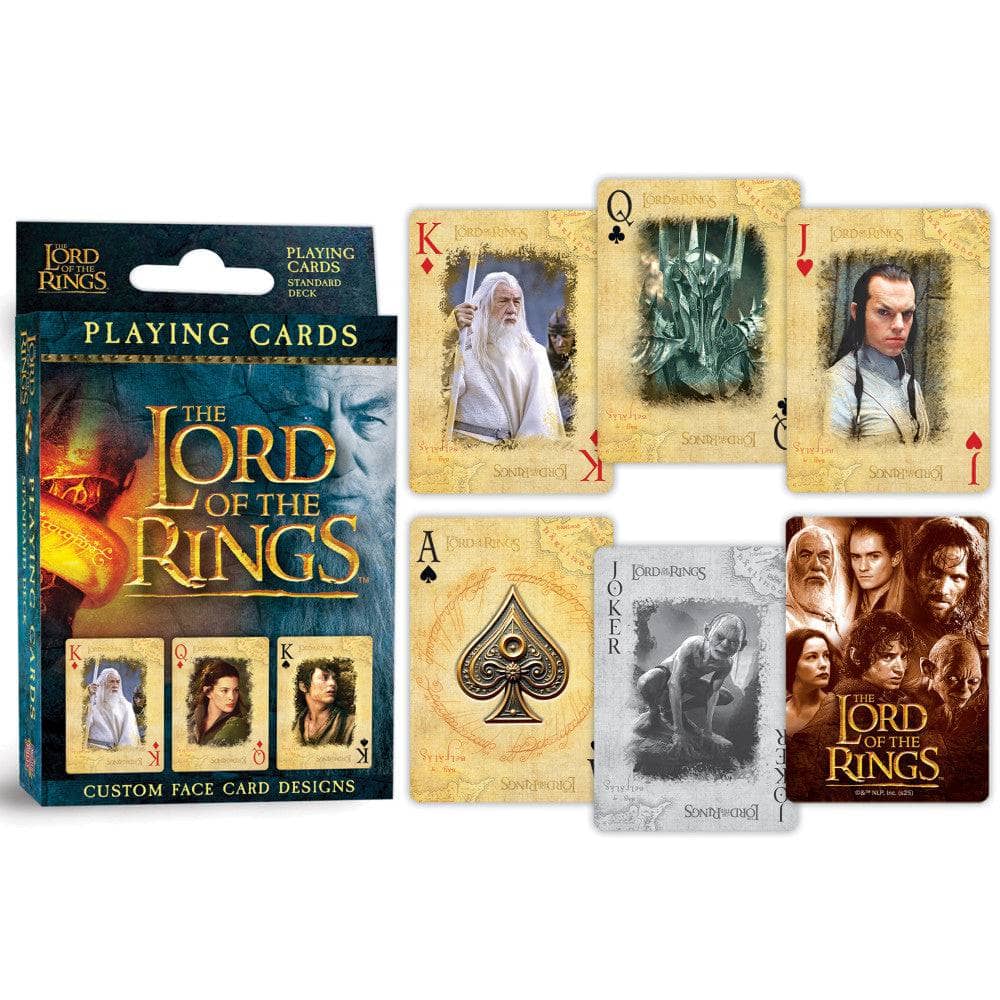 Lord of the Rings Playing Cards - 54 Card Deck (ONLINE ORDER ONLY)