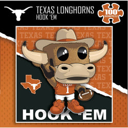 Texas Longhorns - NCAA Mascot 100 Piece Jigsaw Puzzle (ONLINE ORDER ONLY)