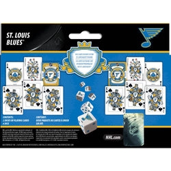 St. Louis Blues - 2-Pack Playing Cards & Dice Set