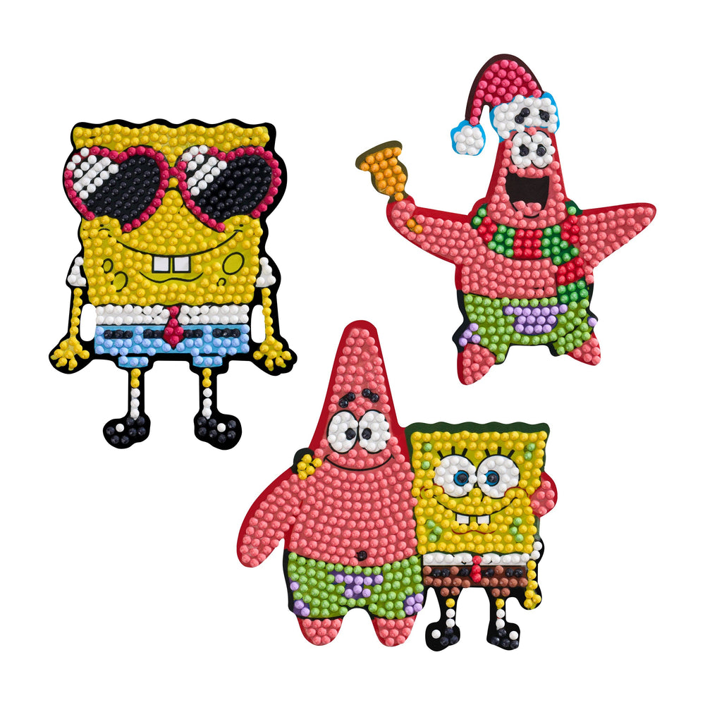 Diamond Art Club - Magnets - SpongeBob SquarePants™ (Set of 3) (ONLINE ORDER ONLY)