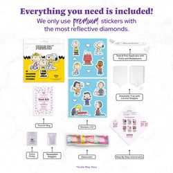 Diamond Art Club – Peanuts™ Diamond Painting Stickers (10-Pack) (ONLINE ORDER ONLY)